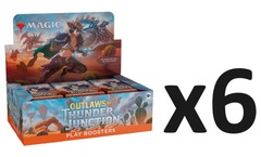 MTG Outlaws of Thunder Junction PLAY Booster 6-Box CASE